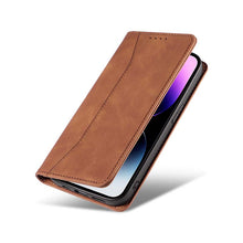 Lade das Bild in den Galerie-Viewer, Casekis Fashion Magnetic Phone Case Brown
