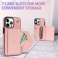 Load image into Gallery viewer, Casekis Multi-Slot Crossbody Fashion Phone Case Pink
