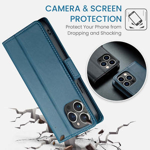 Casekis RFID Cardholder Phone Case Blue