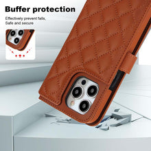 Muat gambar ke penampil Galeri, Casekis Crossbody RFID Wallet Phone Case Brown
