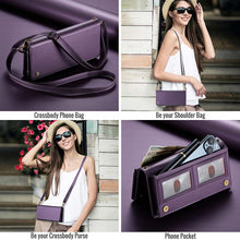 Load image into Gallery viewer, Casekis Oversized High-Quality Women&#39;s Crossbody Phone Bag Purple
