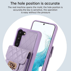 Casekis Crossbody Cardholder Phone Case For Galaxy S23 Plus 5G