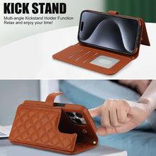 Muat gambar ke penampil Galeri, Casekis Crossbody RFID Wallet Phone Case Brown
