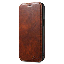 画像をギャラリービューアに読み込む, Casekis Leather Wallet MagSafe Phone Case Khaki
