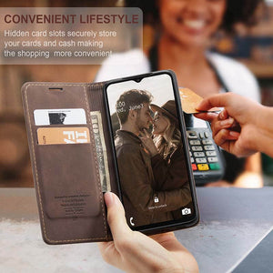 Casekis Retro Wallet Case for Galaxy A13 4G