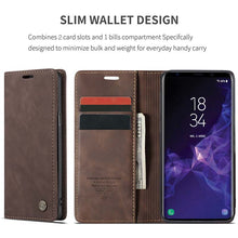 Load image into Gallery viewer, Casekis Retro Wallet Case For Galaxy S9 Plus
