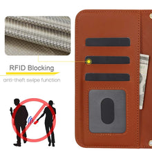 Muat gambar ke penampil Galeri, Casekis Crossbody RFID Wallet Phone Case Brown
