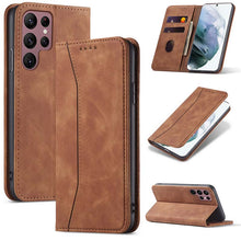 Lade das Bild in den Galerie-Viewer, Casekis Fashion Magnetic Phone Case Brown
