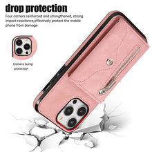 Load image into Gallery viewer, Casekis Accordion Cardholder RFID Zipper Phone Case Rose Gold

