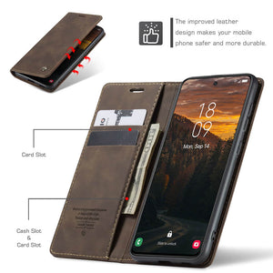 Casekis Retro Wallet Case For Galaxy S23 FE 5G