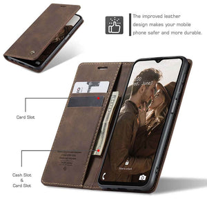 Casekis Retro Wallet Case for Galaxy A13 4G