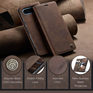 Casekis Retro Wallet Case For Pixel 9 Pro XL 5G