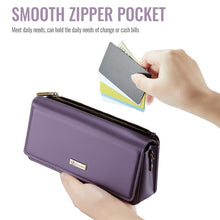 画像をギャラリービューアに読み込む, Casekis Multifunctional Leather Crossbody Phone Bag Purple
