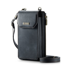 画像をギャラリービューアに読み込む, Casekis Crossbody RFID Zipper Phone Bag Black
