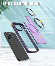 Load image into Gallery viewer, Casekis Anti-shock Magsafe Stand Phone Case Purple
