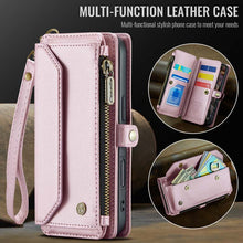 Load image into Gallery viewer, Casekis Cardholer Zipper Wallet Crossbody Phone Case Pink
