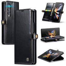 画像をギャラリービューアに読み込む, Casekis Galaxy Z Fold 4 5G Luxury Flip Leather Card Slots Phone Case
