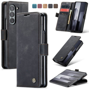 Casekis Retro Wallet Case For Galaxy Z Fold6 5G