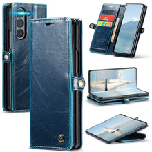 画像をギャラリービューアに読み込む, Casekis Luxury Flip Leather Card Slots Phone Case for Galaxy Z Fold 6 5G
