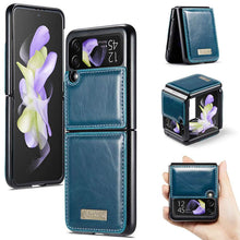 Load image into Gallery viewer, CASEKIS Galaxy Z Flip 4 5G Luxury Flip Leather Phone Case
