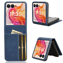 Load image into Gallery viewer, Casekis Folding Multi-card Leather Case for Moto Razr 50 Ultra
