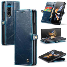 Lade das Bild in den Galerie-Viewer, Casekis Galaxy Z Fold 4 5G Luxury Flip Leather Card Slots Phone Case
