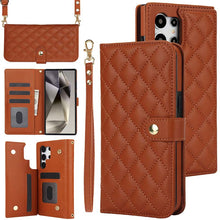 Muat gambar ke penampil Galeri, Casekis Crossbody RFID Wallet Phone Case Brown
