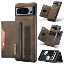 Load image into Gallery viewer, Casekis Magnetic Wallet Detachable Phone Case Coffee
