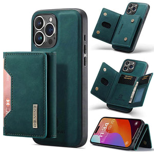 Casekis Magnetic Wallet Detachable Phone Case Green