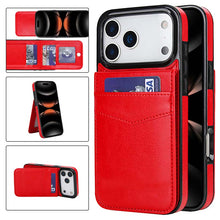 画像をギャラリービューアに読み込む, Casekis Bracket Card Slot Phone Case Red
