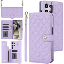Load image into Gallery viewer, Casekis Crossbody RFID Wallet Phone Case Purple
