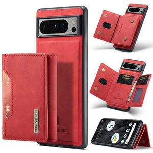 Casekis Magnetic Wallet Detachable Phone Case Red