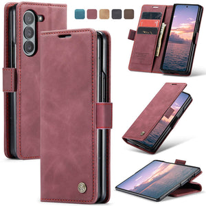 Casekis Retro Wallet Case For Galaxy Z Fold6 5G