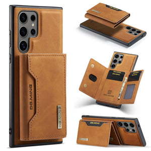 Casekis Magnetic Wallet Detachable Phone Case Brown