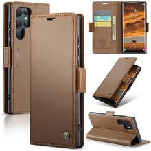 画像をギャラリービューアに読み込む, Casekis RFID Cardholder Phone Case Brown
