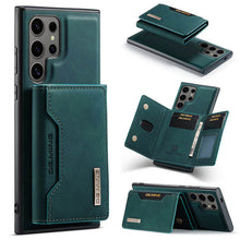 Cargar imagen en el visor de la galería, Casekis Magnetic Wallet Detachable Phone Case Green
