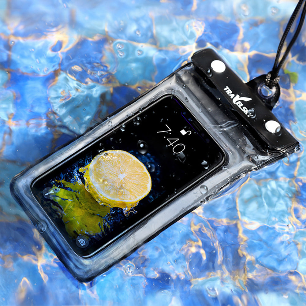 Casekis Waterproof Phone Pouch IPX8 - 2 Packs