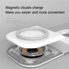 Load image into Gallery viewer, Casekis Wireless Charging station, 2 in 1 Magsafe Foldable Charger
