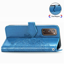 Load image into Gallery viewer, Luxury Embossed Mandala Leather Wallet Flip Case for Samsung S20 FE - Casekis
