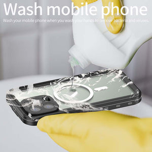 Casekis Waterproof Shockproof Phone Case Black