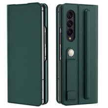 Load image into Gallery viewer, Casekis Leather Case With S Pen for Galaxy Z Fold 3 5G
