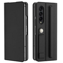 Load image into Gallery viewer, Casekis Leather Case With S Pen for Galaxy Z Fold 3 5G
