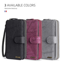 Load image into Gallery viewer, Multifunctional Zipper Wallet Detachable Card Case For Samsung Galaxy S20 FE - Casekis
