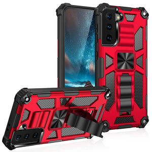Casekis Armor Shockproof With Kickstand Case For Galaxy S21 FE 5G