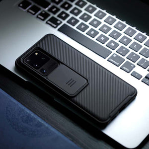 CASEKIS Luxury Slide Phone Lens Protection Case for Samsung S20 Ultra - Casekis