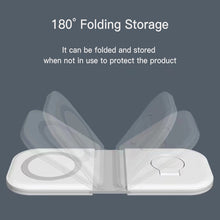 Load image into Gallery viewer, Casekis Wireless Charging station, 2 in 1 Magsafe Foldable Charger
