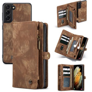 Casekis Wallet PU Leather Case for Galaxy S22 Plus 5G