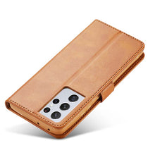 Load image into Gallery viewer, Casekis 2021 Leather Wallet Flip Case For Samsung Galaxy - Casekis
