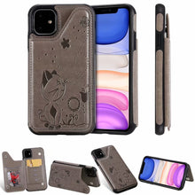 Load image into Gallery viewer, New Luxury 3D Printed Leather Wallet Cover Case For iPhone - Casekis
