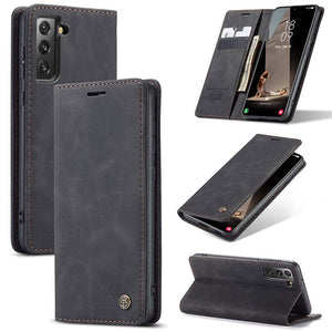 Casekis Retro Wallet Case For Galaxy S22 Plus 5G